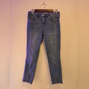 Sofia Vergara Skinny Ankle Blue Jeans // Size 6 Short